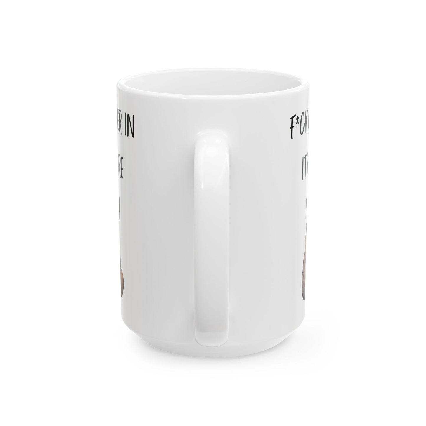 Angry Cat F*ck Cancer" Mug- Fierce, Funny and Perfectly Inappropriate - 15oz mug