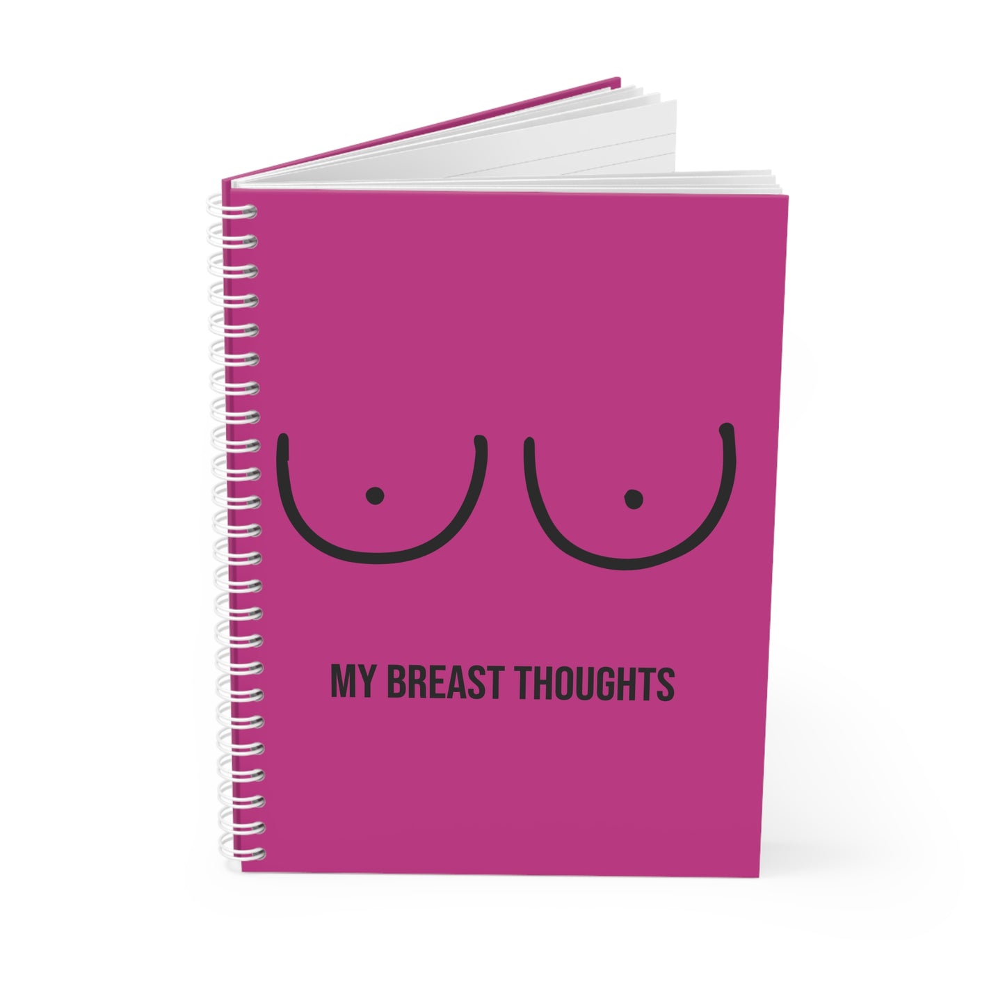 My Breast Thoughts Sassy Notebook