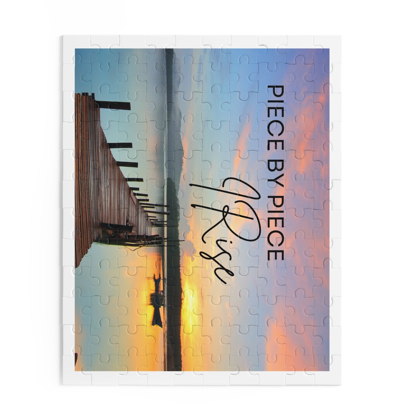 Puzzle- Piece by Piece, I Rise (120 pieces)