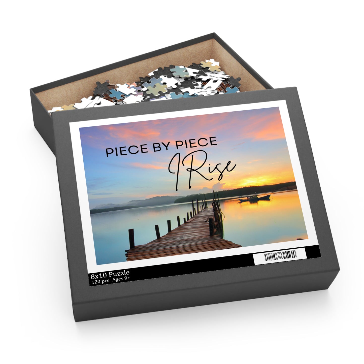 Puzzle- Piece by Piece, I Rise (120 pieces)