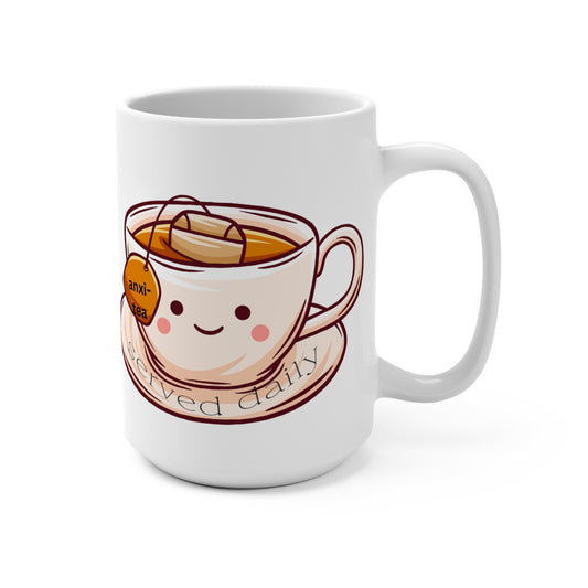 Cute Anxi-Tea - 15oz mug