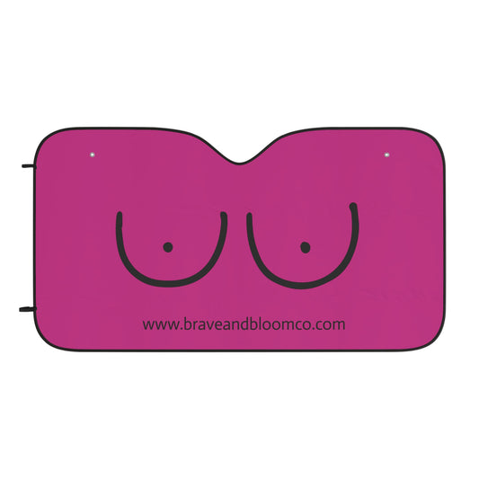 The Titty Shade-Boob Car Sun Visor