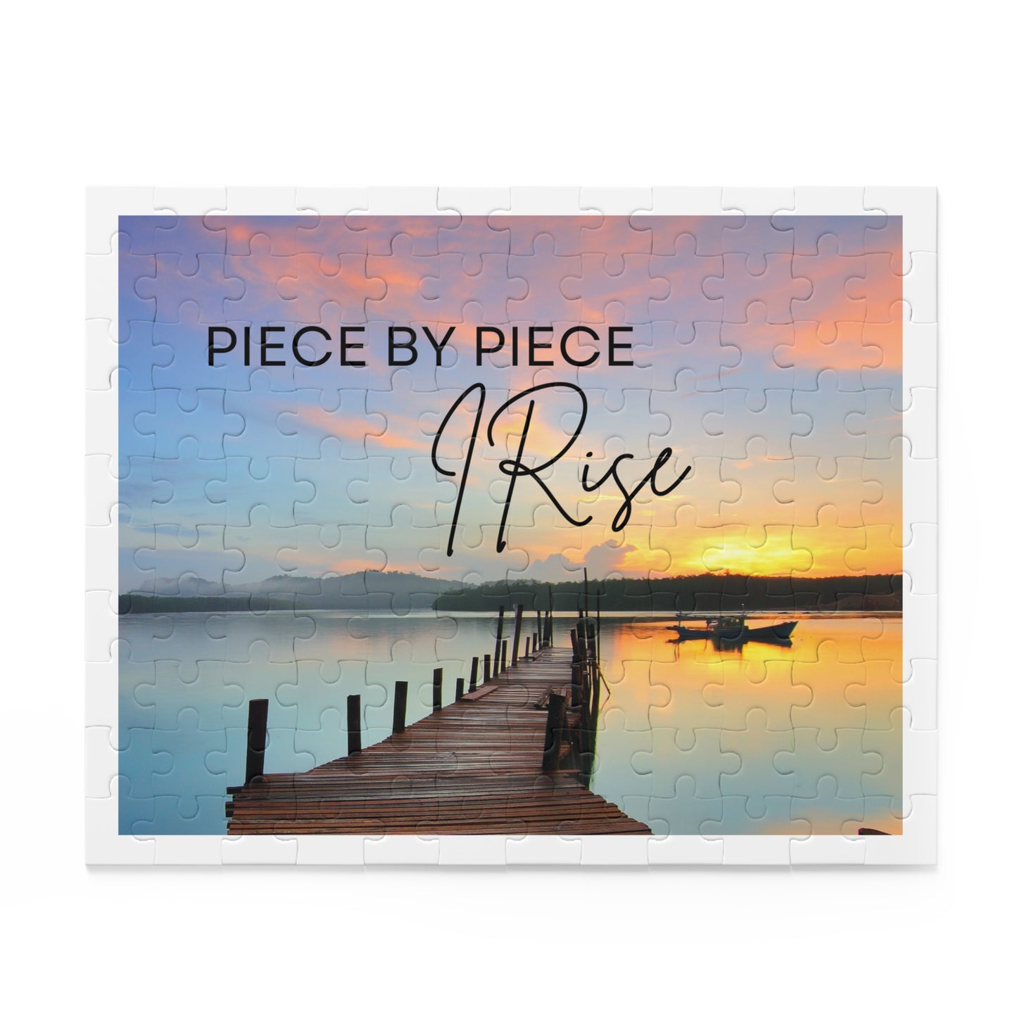 Puzzle- Piece by Piece, I Rise (120 pieces)