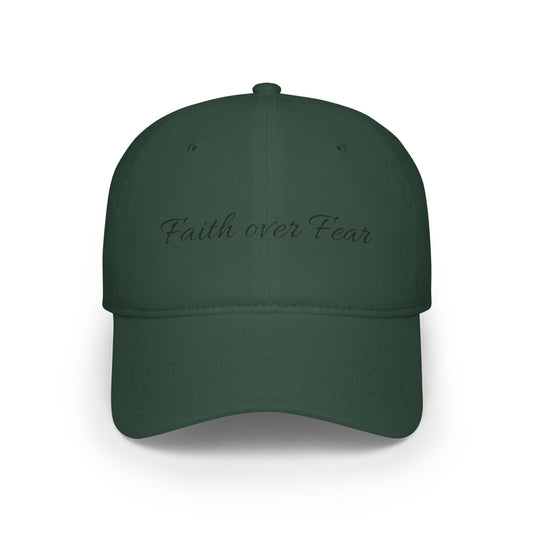 Faith over Fear Low Profile Baseball Cap